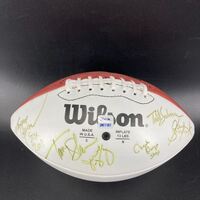 NFL - Styx Signed Panel Ball With Super Bowl 35 Logo
