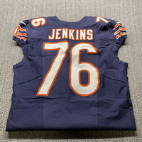 London Games - Bears Teven Jenkins Game Used Jersey (10/13/24) Size 48