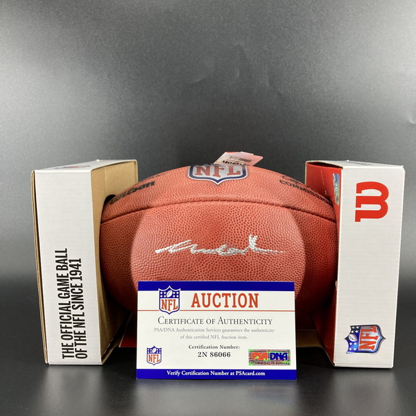 NFL - Bills James Cook signed Authentic Football