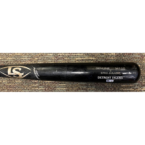 Photo of Austin Romine Detroit Tigers Game-Used Eric Haase Player Model Cracked Bat (MLB AUTHENTICATED)