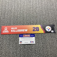 NFL - Steelers Miles Killebrew 2024 Pro Bowl Games Nameplate 1 of 1