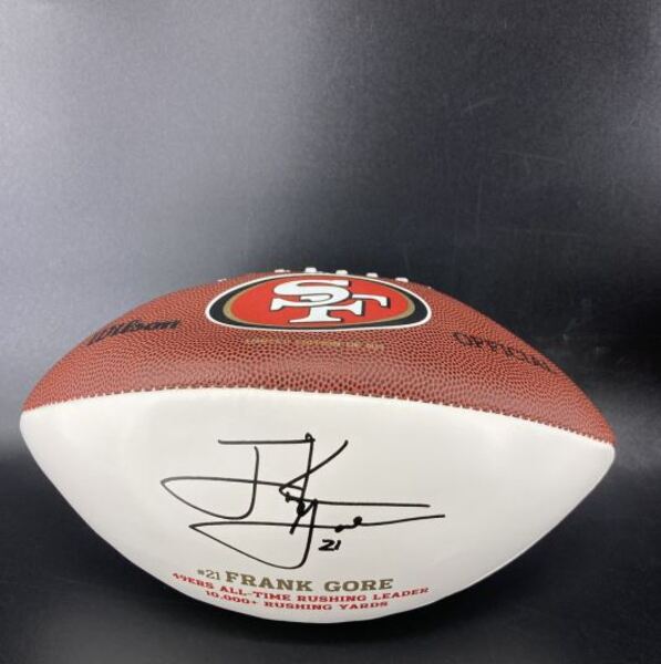 FRANK GORE LASER INSCRIBED PANEL BALL