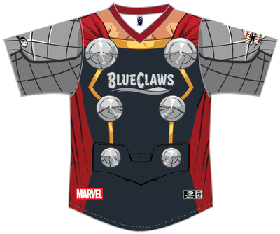 Freddy Francisco #16 (sz 46) Marvel Super Hero Night Jersey