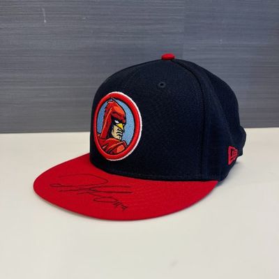 Ivan Herrera Authenticated Game Worn & Autographed Marvel Cap