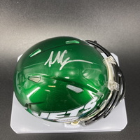 NFL - Jets Malachi Corley Signed Mini Helmet