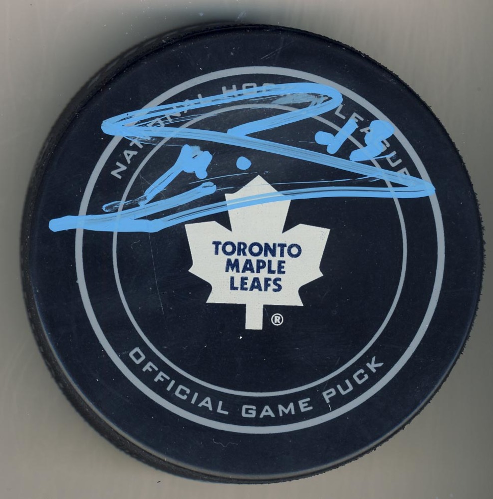 Mats Sundin Toronto Maple Leafs Autographed Official Game Puck