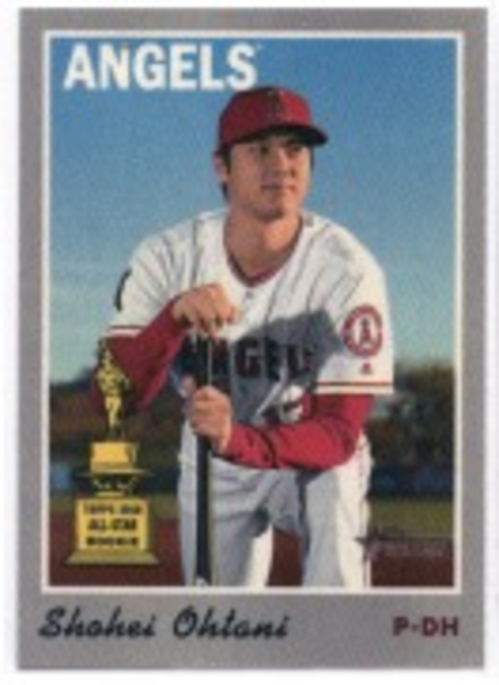 2019 Topps Heritage '70 Topps Stickers #16 Shohei Ohtani