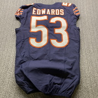 London Games - Bears TJ Edwards Game Used Jersey (10/13/24) Size 42 with...