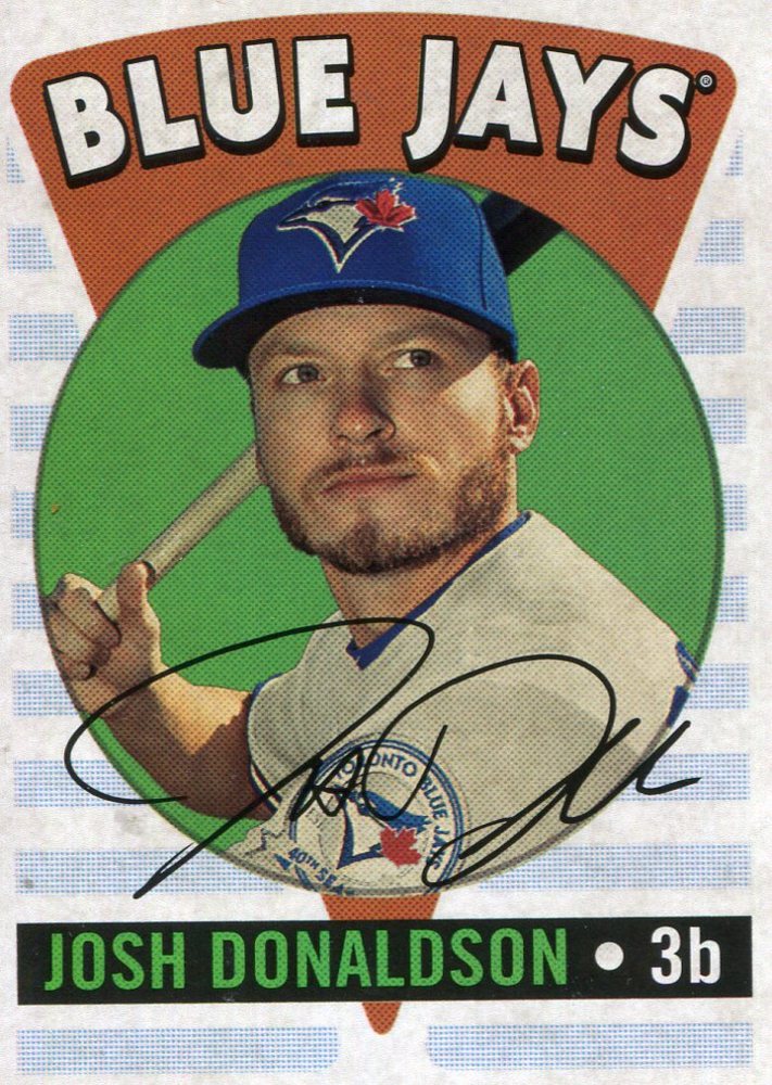 2017 Topps Archives '16 Retro Original #RO16 Josh Donaldson