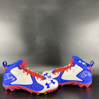 Bills - Marcell Dareus Signed Under Armour Cleats Size 14