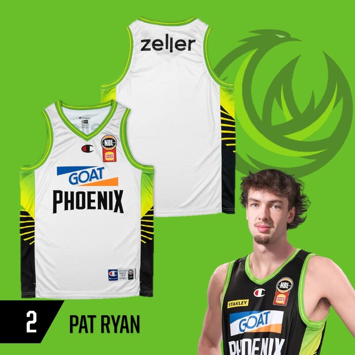 Photo of Pat Ryan #2 S.E.M Phoenix 2025/26 NBA Game Worn Jersey