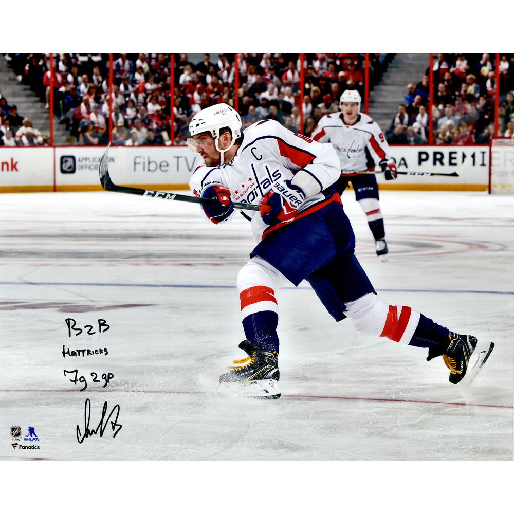 Alex Ovechkin Washington Capitals Autographed 16