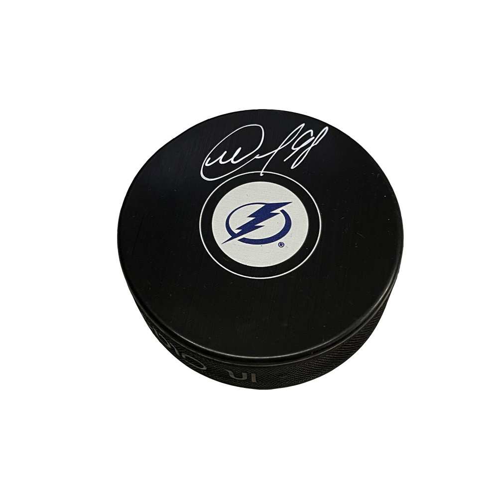 MIKHAIL SERGACHEV Signed Tampa Lightning Puck