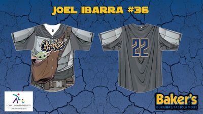 2023 Star Wars Jersey #36 Joel Ibarra - Size 48