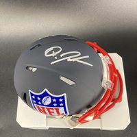 NFL - Rams Quindell Johnson Signed NFL Shield Mini Helmet