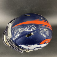 Broncos - K.J. Hamler Signed Authentic Speed Helmet