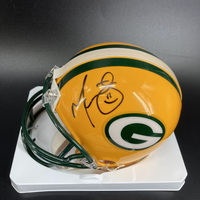 NFL - Packers Martellus Bennett Signed Mini Helmet