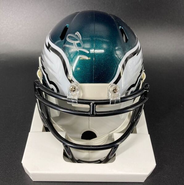 NFL - Eagles Jalen Hurts Signed Mini Helmet