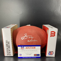 NFL - Cowboys Sam Williams Signed Authentic Football