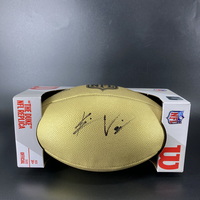 NFL - Chargers Kimani Vidal Signed Gold Duke