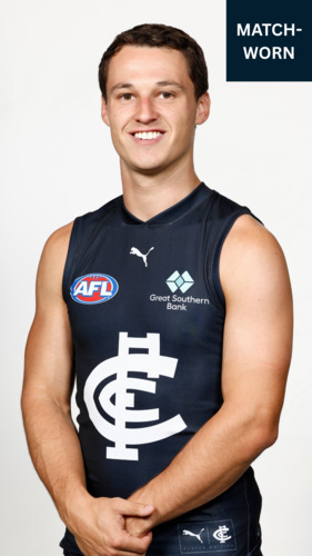 Photo of 2025 Round 19 Carlton Respects Guernsey - Corey Durdin