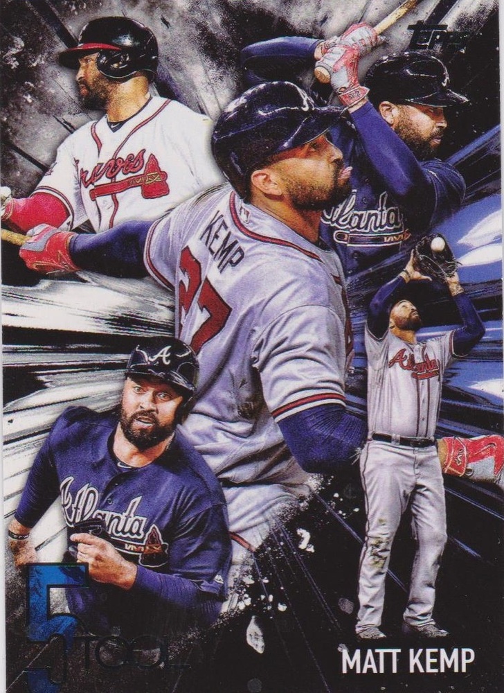 2017 Topps Five Tool #5T32 Matt Kemp