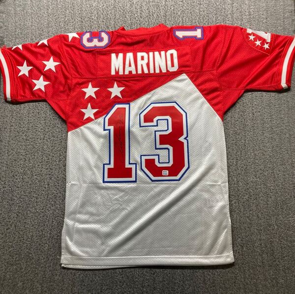 NFL - Dolphins Dan Marino Signed Mitchell & Ness Throwback 1995 Pro Bowl...