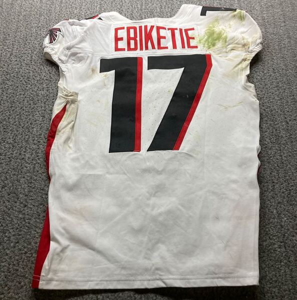 Berlin Game - Falcons Arnold Ebiketie Game Worn Jersey (11/09/2025) Size...