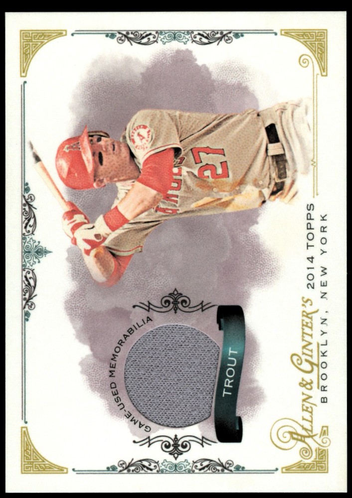 2014 Topps Allen and Ginter Relics Mike Trout