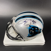 Panthers - Jonathan Stewart Signed Mini Helmet