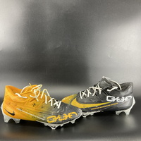 MCMC - Jets Nick Bawden Game Worn Custom Cleats Supporting Operation Und...