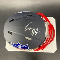 NFL - Eagles Cooper Dejean Signed Blue Shield Mini Helmet