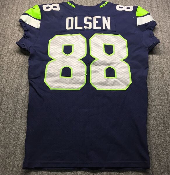 Crucial Catch - Seahawks Greg Olsen Game Worn Jersey (10/4/20) Size 42