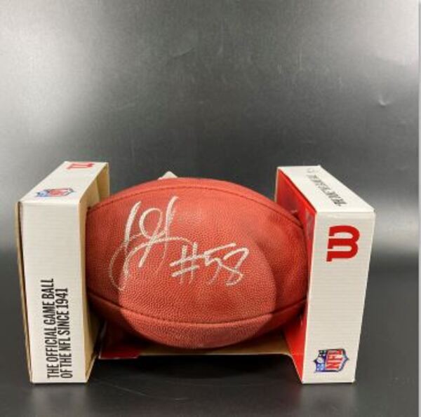 NFL - Vikings Jonathan Greenard Signed Authentic Football