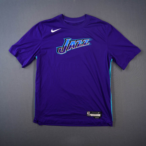 Image of Vanderbilt, Jarred - Utah Jazz - Game-Issued Classic Edition Short-Sleeved Shooting Shirt - 2022-23 NBA Season