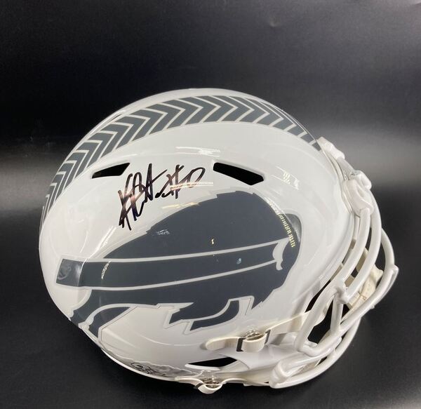 Bills - Khalil Shakir Signed Replica STS Helmet