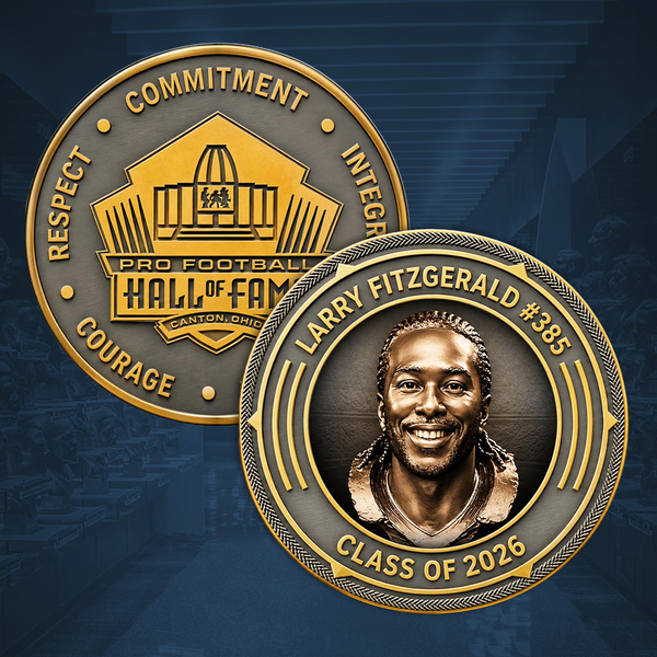Larry Fitzgerald Football's Greatest Coin