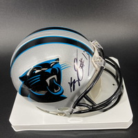 Panthers - Kelvin Benjamin Signed Mini Helmet