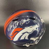 Broncos - Randy Gregory Signed Replica Speed Helmet