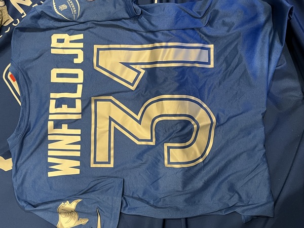 Pro Bowl Games - Tampa Antoine Winfield Jr Practice Worn Shirt - Worn 2....