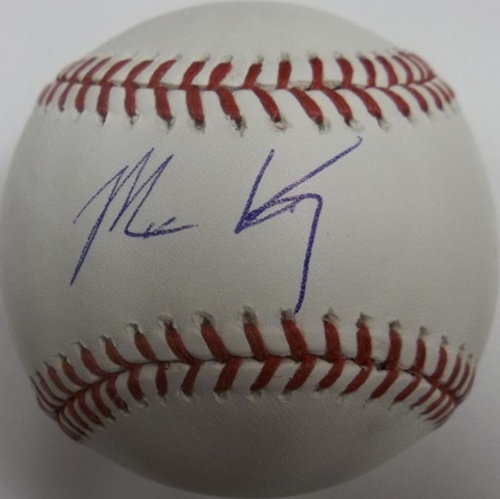 matt kemp autographed baseball