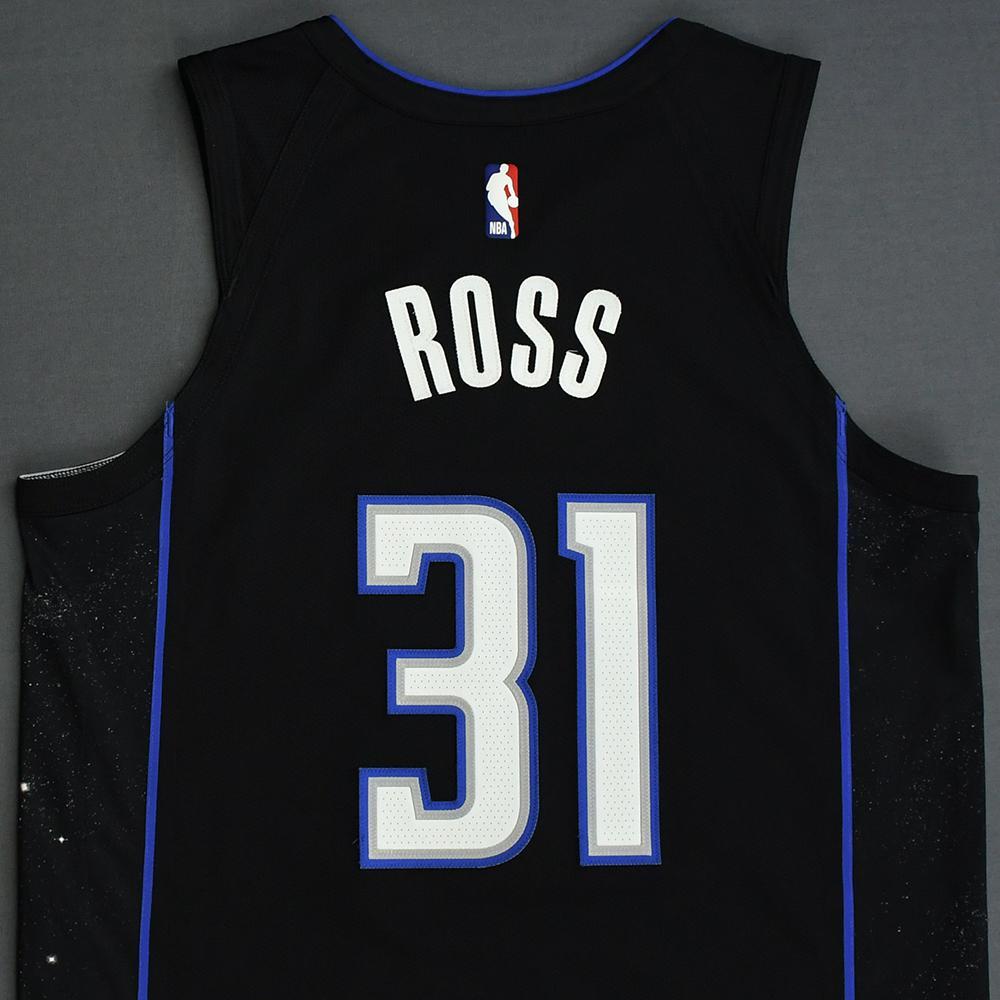 Terrence Ross Orlando Magic 201819 NBA Season GameWorn Black City Edition Jersey NBA