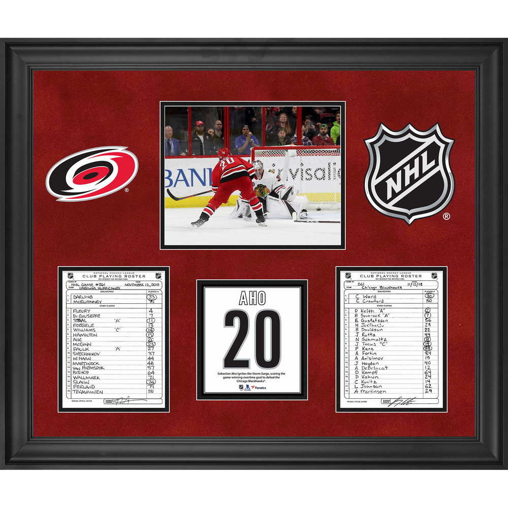 carolina-hurricanes-framed-original-line-up-cards-from-november-11