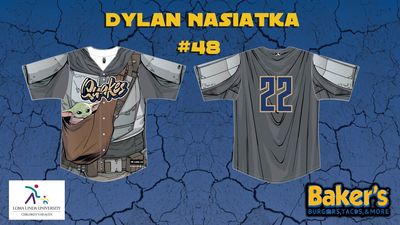 2023 Star Wars Jersey #48 Hitting Coach Dylan Nasiatka - Size 48