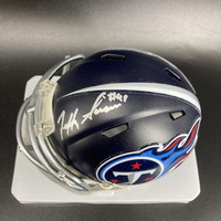 NFL - Titans Jeffery Simmons Signed Mini Helmet