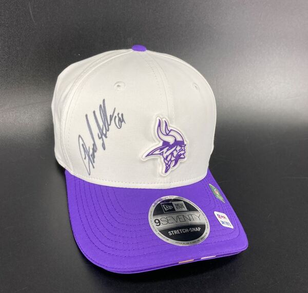 HOF - Vikings Jared Allen Signed 2025 Training Cap Hat
