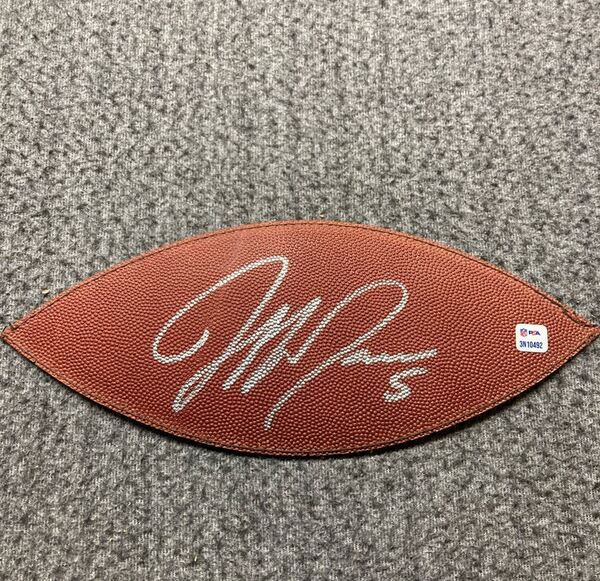 NFL - Buccaneers Jeff Garcia Signed Authentic Panel