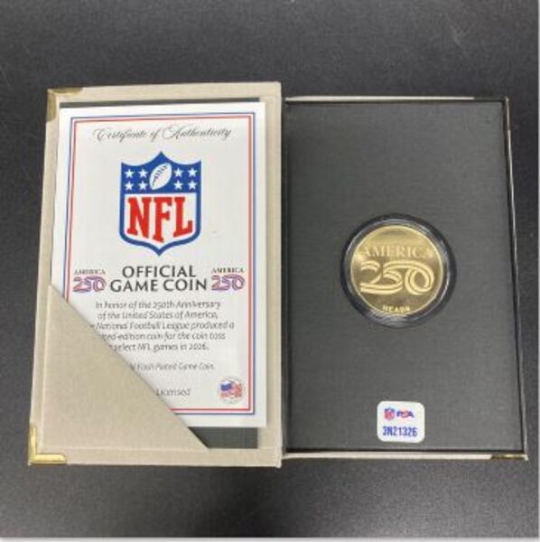 NFL - Game Issued America 250 Coin