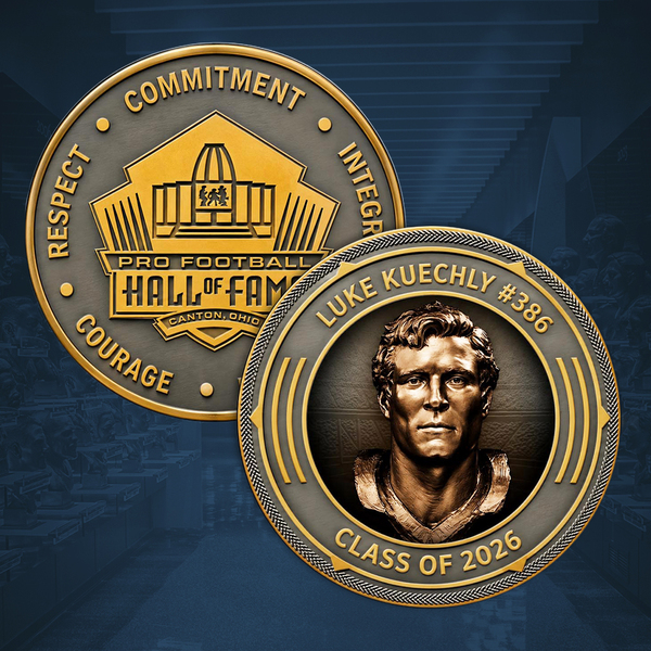 Luke Kuechly Football's Greatest Coin