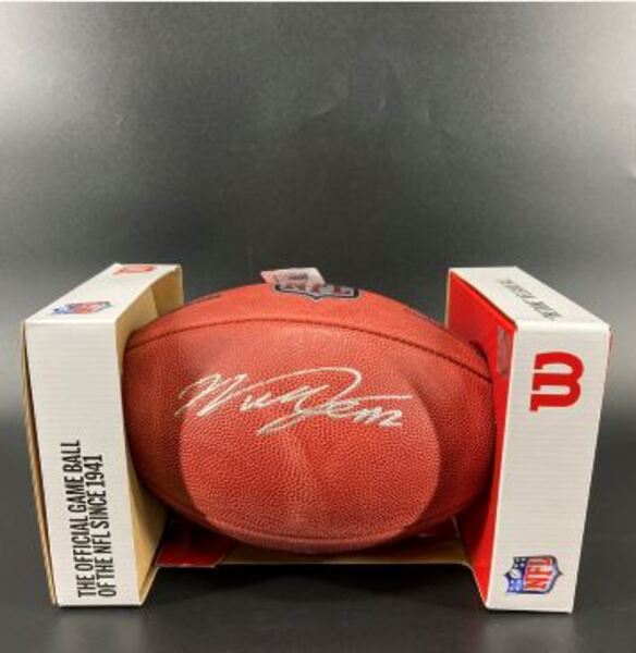 NFL - Giants Will Levis Signed Authentic Football